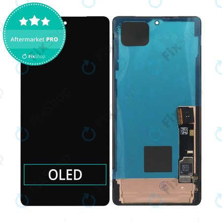 Google Pixel 7 Pro GP4BC GE2AE - Ecran LCD + Sticla Tactilă + Ramă (Obsidian) OLED