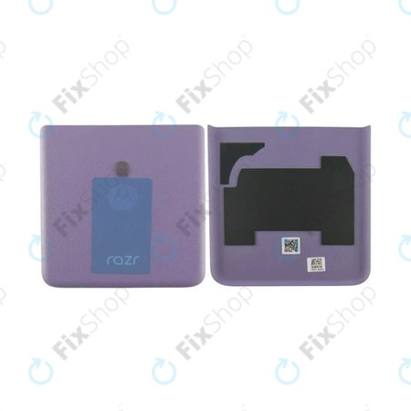 Motorola Razr 40 - Carcasă Baterie Inferior (Grape Compote) - 5S58C22941 Genuine Service Pack