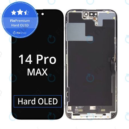 Apple iPhone 14 Pro Max - Ecran LCD + Sticlă Tactilă + Ramă FixPremium Hard