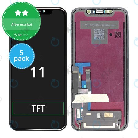 Apple iPhone 11 - Ecran LCD + Sticlă Tactilă + Ramă TFT (5buc)