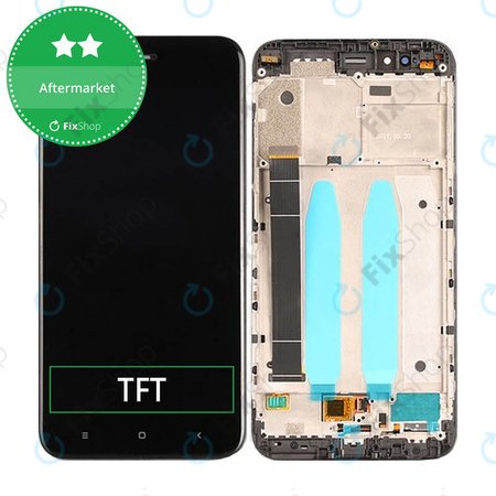 Xiaomi Mi A1 (Mi 5X) - Ecran LCD + Sticlă Tactilă + Ramă (Black) TFT