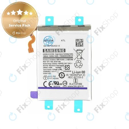 Samsung Galaxy Z Flip 3 F711B - Baterie EB-BF711ABY 2370mAh - GH82-26270A, GH82-26255A Genuine Service Pack