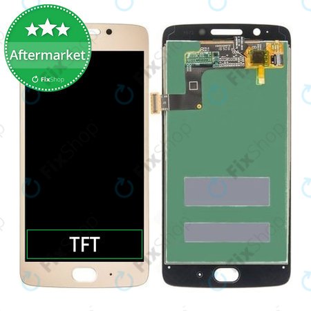 Motorola Moto G5 XT1676 - Ecran LCD + Sticlă Tactilă (Gold) TFT