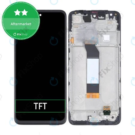 Xiaomi Redmi Note 10 5G, Poco M3 Pro 5G - Ecran LCD + Sticlă Tactilă + Ramă (Graphite Gray) TFT